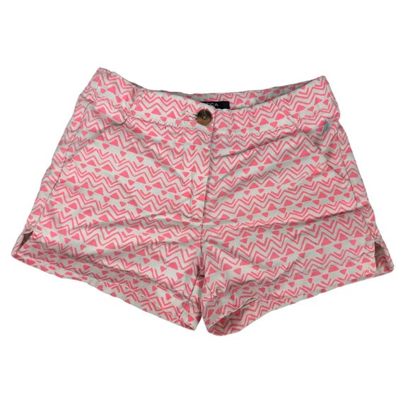 Nautica Girls' Zigzag Print Shorts Size 8 - Picture 1 of 6
